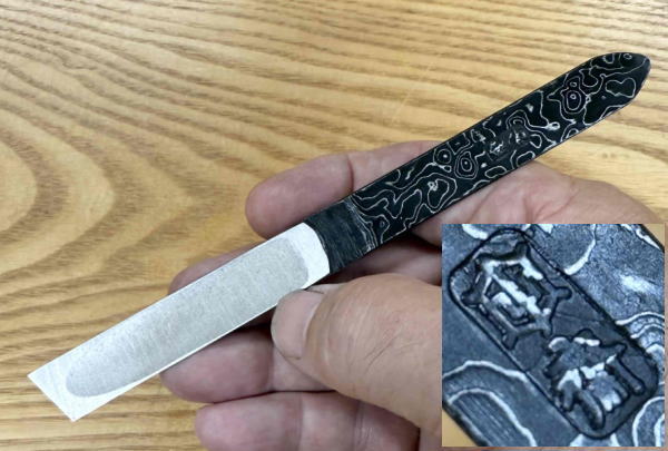 田斎刻印と白柿